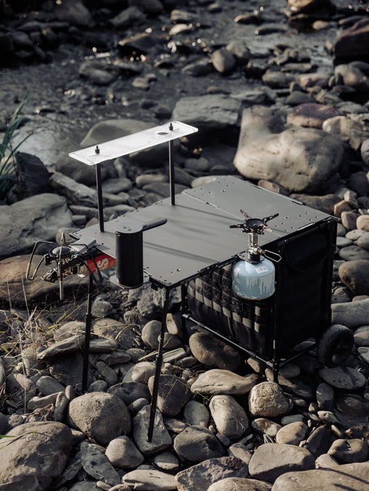 Outdoor ODAM trolley with carbon decks, stove and Maglock water module