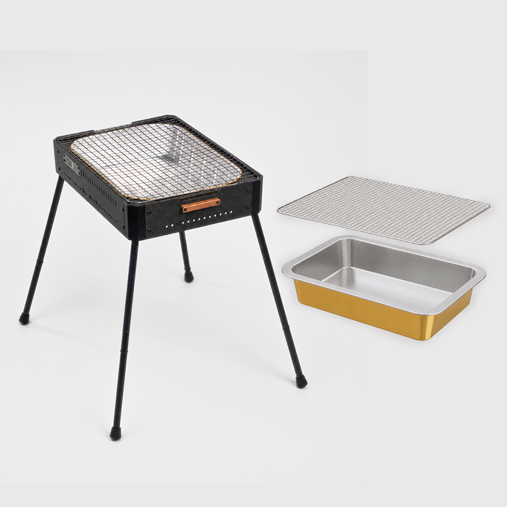 EZ Grill IGT - DisposableGrill Net & Charcoal Bed x3